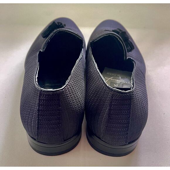 NEW Van Heusen Men's Plain Toe Tassel Slip-On Loafer Black Size 9M NWT - Picture 6 of 9